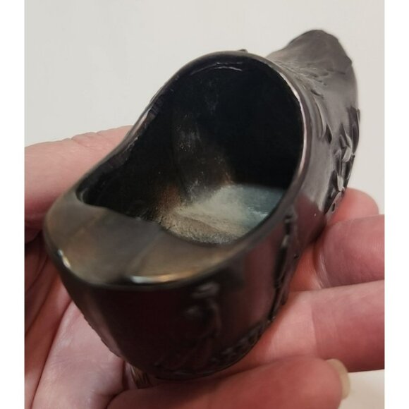 Vintage Metal 1970's Holland Dutch Clog Ashtray 4.5" Long 1.75" Tall - Picture 8 of 11